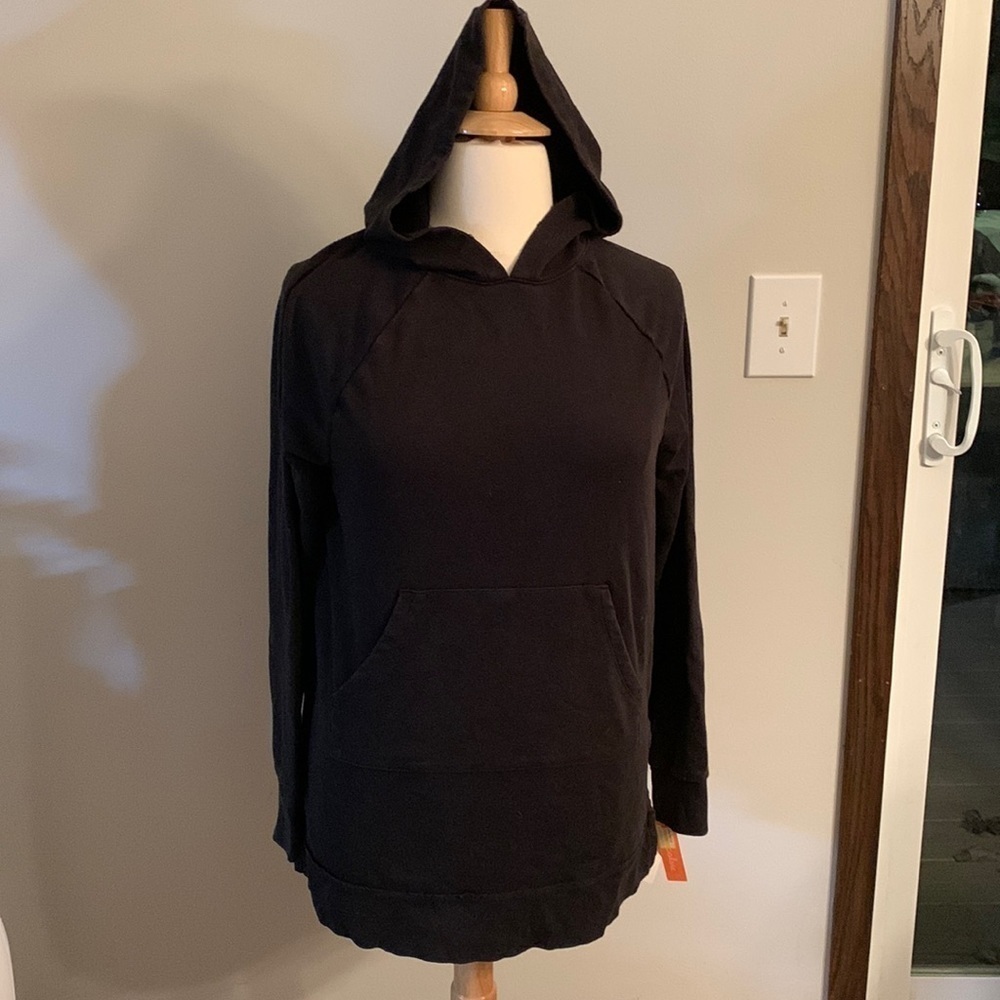 Colsie oversized hooded sweatshirt New with tags in black 3 Med 1 Sml